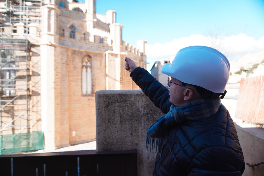 Gàrgoles, vitralls i merlets: les obres de la Catedral que faran visitable un nou espai